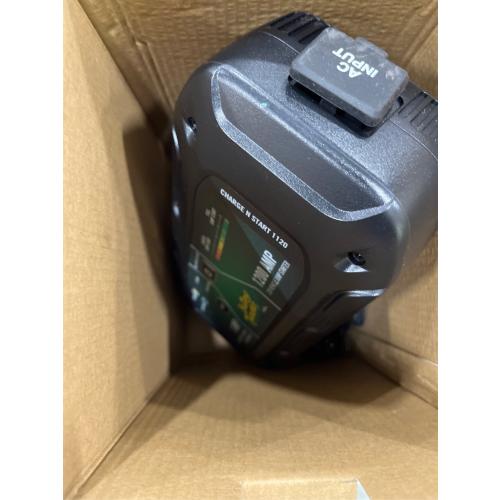 Battery Tender Charge N Start 1120 - Portable 1 AMP Battery Charger and 1200 AMP Jump Starter Combo | 12V Automotive Battery Charger and Maintainer for Motorcycles, ATVs, UTVs, and more
