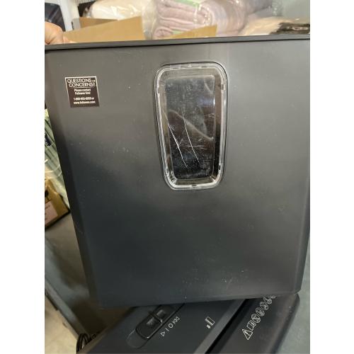 Fellowes Powershred 6ct Cross-Cut Paper Shredder - Black