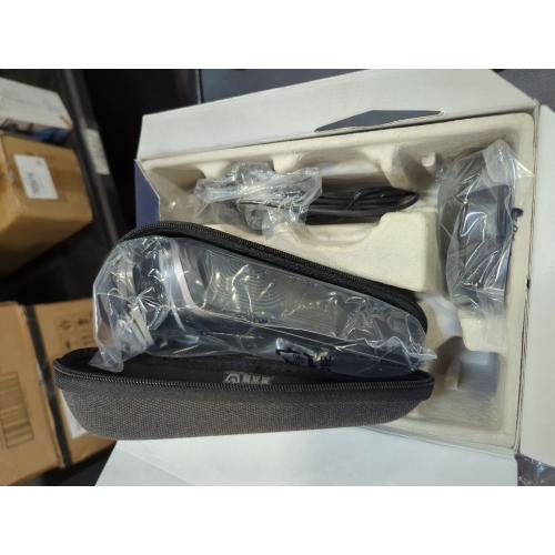 Black & Grey Philips Norelco Shaver Series 9000, Wet and Dry Electric Shaver, with Lift & Cut Shaving System and SenseIQ Technology, Pop-up Trimmer, Cleaning Pod, Charging Stand and Travel Case, Model S9987/85