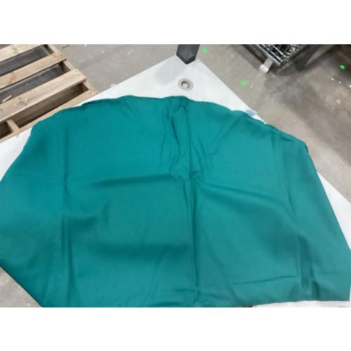 FOLINS&HOME Green Round Tablecloth 48 Inch Waterproof Heavy Duty Wrinkle Free Polyester Fabric Table Cloth, Spillproof Washable Table Cover for Parties, Camping, Picnic, Banquet, Indoor and Outdoor