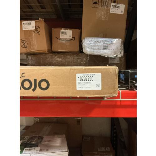 Tecmojo 12U Open Frame Network Rack for IT & AV Gear, AV Rack Floor Standing or Wall Mounted,with 2 PCS 1U Rack Shelves & Mounting Hardware,Network Rack for 19 Networking,Audio and Video Device