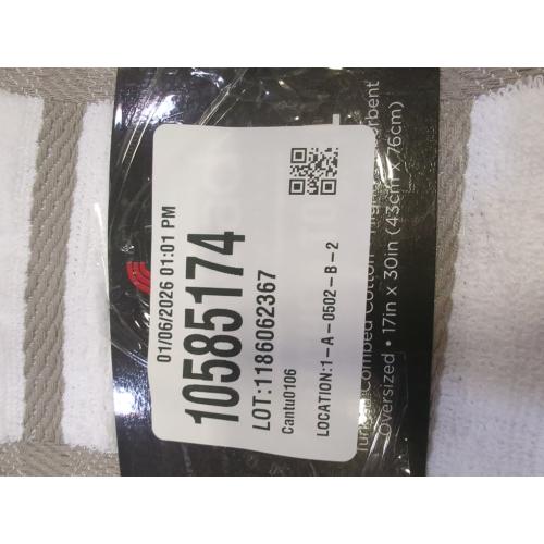 All-Clad Checked Kitchen Towel: Highly Absorbent, Super Soft Long Lasting - 100% Cotton, 17x30 Tea Towel for Cleaning & Drying Dishes, Pans, Glassware, or Countertops, (2-Pack), Titanium Gray