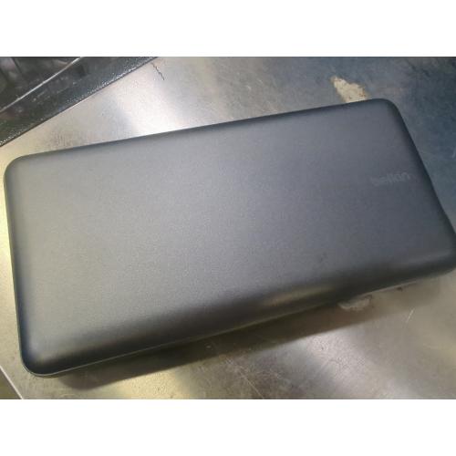 Belkin Portable Charger, USB-C Power Bank 20000 mAh w/ 2 USB-A Ports, 15W w/ Type-A to Type-C Cable - iPhone 17, Air, Pro, Pro Max, AirPods, Apple Watch, Samsung Galaxy S25, Google Pixel 10 - Black