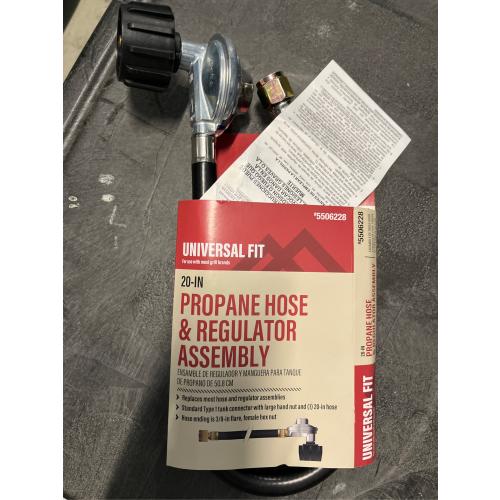 Master Forge 3/8-in Zinc Regulator with Hose