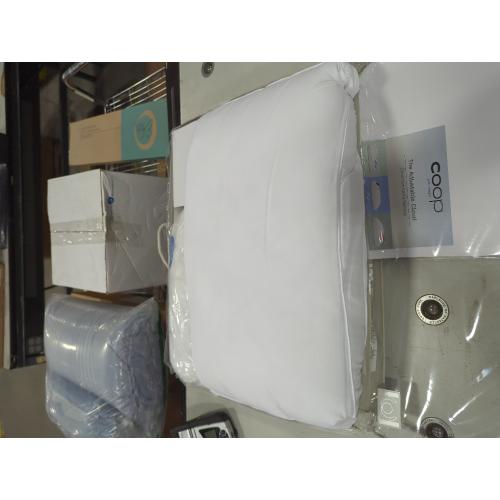 White Standard Medium Machine Washable Adjustable Cloud Pillow - Coop Home Goods