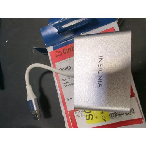 Insignia - USB to Dual HDMI Adapter - Model: NS-PU32H4A