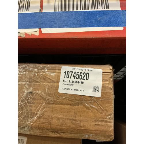 36 Inches Length Floating Shelves, 12 Inches Deep Wall Shelves for Bathroom/Living Room/Bedroom/Kitchen Decor, White Shelves with Invisible Brackets Set of 2