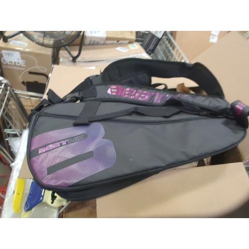 Color Black and Purple BEATNIK Pickleball Bag Pro Tour – Premium Pickleball Duffel Bag with Large Capacity, Ventilated Shoe Compartment, Durable & Water-Resistant for Travel and Tournaments