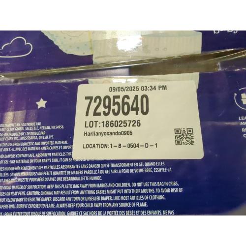 Huggies Overnites Nighttime Baby Diapers, Size 5, 50 Ct