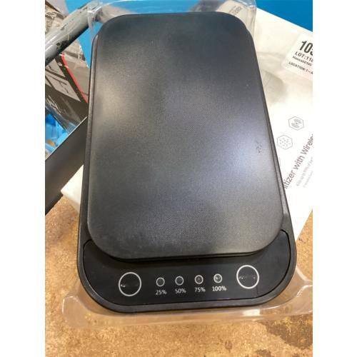 Nail Tool Sterilizer with Blue Light,Portable USB Sterilizer For Nail Tools Nail Cleaning Box Beauty Tool Cleaner Machine for for Nail Salon, Tweezers, Jewelry, Phone, Manicure Tools Cleaning