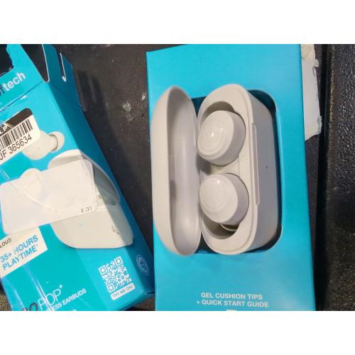 JLab Go Air Pop True Wireless Bluetooth Earbuds - Cloud White