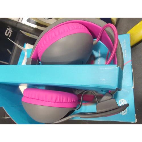 Color Pink JBuddies Studio 2 Wired Kids Headphones - Pink