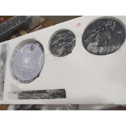 42 Outdoor Ceiling Fan with Light & Remote - IP65 Waterproof Plug in Hanging Fan, 6-Speed Reversible DC Motor, 1850LM Dimmable LED for Patio, Porch, Gazebo, Pergola (Matte Black)