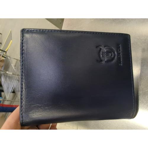 BULLCAPTAIN Large Capacity Genuine Leather Bifold Wallet/Credit Card Holder for Men with 15 Card Slots QB-027