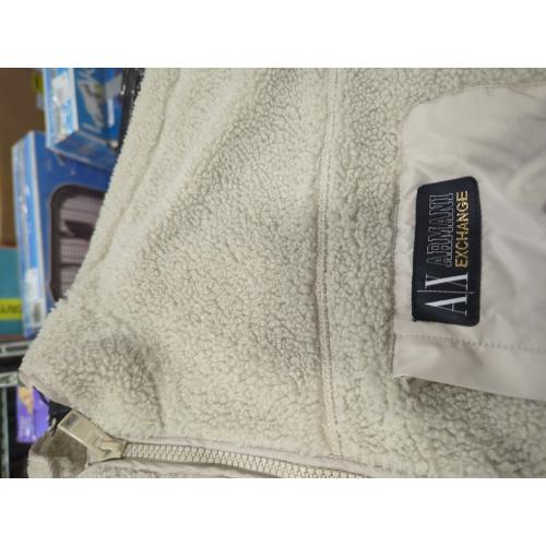 Size XL Armani Exchange mens Collegiate Capsule Full Zip Mock Neck Fleece