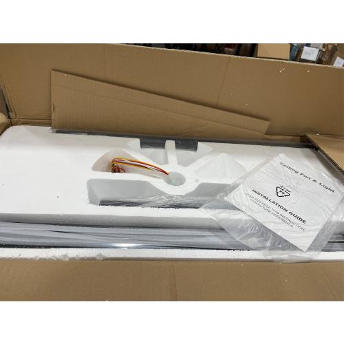 72 Inch Ceiling Fans with Lights and Remote, Outdoor Indoor Black LED Big Ceiling Fan Reversible 24db Quiet DC Motor, 6 Speed 3CCT Dimiable, Modern Ceiling Fans for Patios Living Room Farmhouse Garage