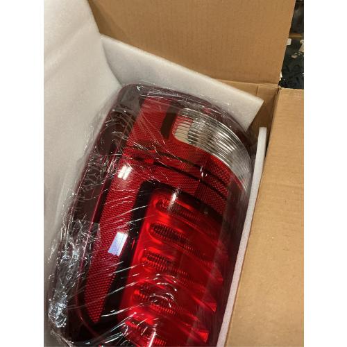 LED Tail Lights Assembly Compatible with 2013-2018 Dodge Ram 1500 2500 3500 Sport, Rear Light Taillights Replacement # 68093081AB 68093081AC (Black Border)