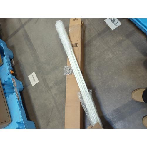 Shimeyao 10 Pack Acrylic Curtain Pull Wands Drapery Pull Rod Versatile Fiberglass Blinds Wand Kits with Rings and Hooks for Opening Closing Curtains Homes Offices Window Opener(white 46 Inch)