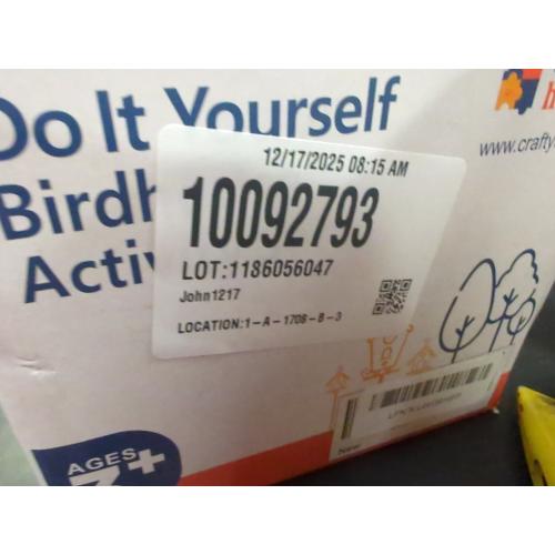 12 DIY Bird House Kits For Children to Build - Wood Birdhouse for Kids to Paint - Unfinished Bird Houses for Kids - Wood Craft Project Kits - Wooden Arts & Craft for Girls & Boys - Classroom Activity