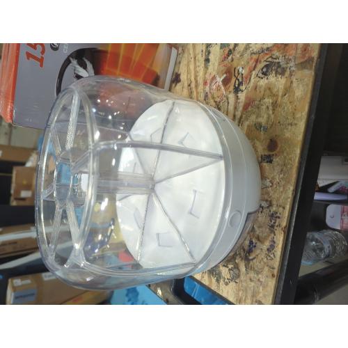 XIYAO 20Lbs large Grain dispenser 360°Rotating Rice Food Dispenser 6 Grids rice container rotatable Beans Containers Storage with Sealed lid for Peanut Barley Millet and Cereal