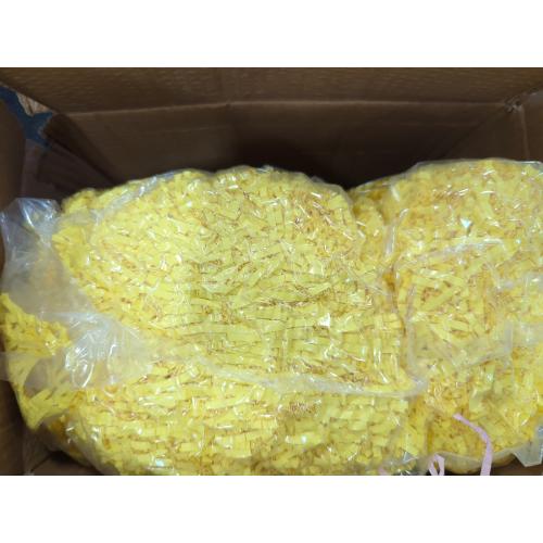 ZEBMOON 2 LB Yellow Crinkle Cut Paper Shred Filler Great for Gift Wrapping, Basket Filling, Birthday, Wedding, Halloween, Thanksgiving, Christmas Day, New Year Party Decorations Filling Supplies