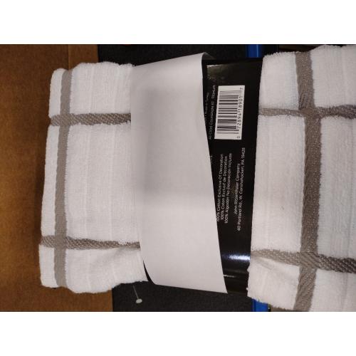 All-Clad Checked Kitchen Towel: Highly Absorbent, Super Soft Long Lasting - 100% Cotton, 17x30 Tea Towel for Cleaning & Drying Dishes, Pans, Glassware, or Countertops, (6-Pack), Titanium Gray