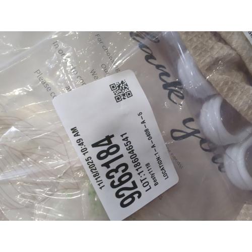 Shower Curtain, Embossed Textured Fabric Shower Curtain for Bathroom - Soft Cloth & Hotel Spa Luxury, Water Repellent, Machine Washable Shower Curtain