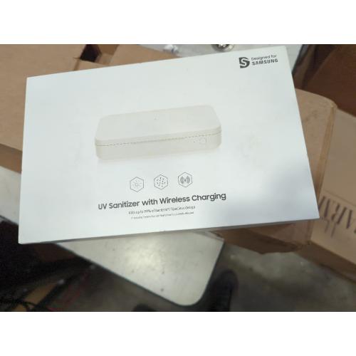 Samsung Electronics Qi Wireless Charger UV Sanitizer GP-TOU020SACWU - White