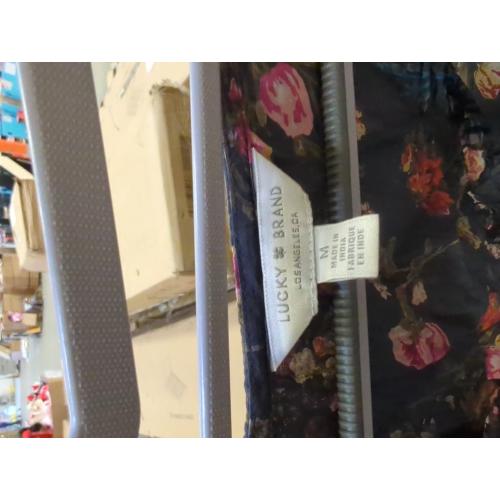 Lucky Brand Women's Floral Printed Bell Sleeve Top. Size medium