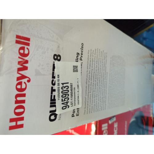 Honeywell QuietSet 40 in. H 8 speed Oscillating Tower Fan Remote Control