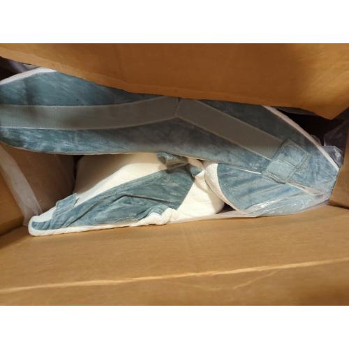 White Wedge Pillow Headboard Orthopedic Bed Wedge Pillows Set Adjustable Memory Foam for Acid Reflux Relief Ergonomic Incline Reading Pillow for Back Pain