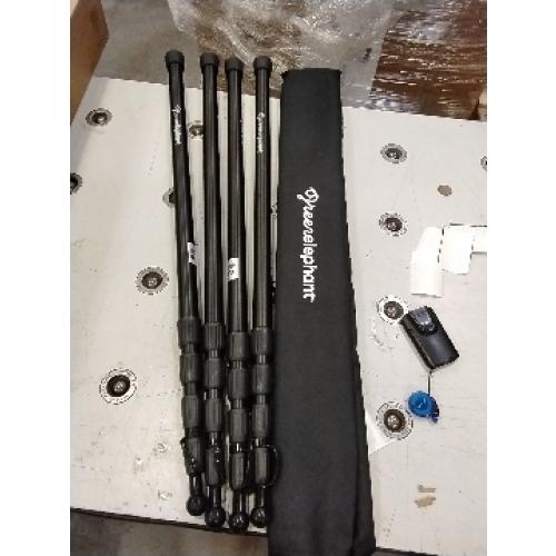 Green Elephant Camping Tarp Poles - Adjustable Aluminum Telescoping Tent Poles for Tarps, Canopy & Awning - Heavy Duty Collapsible Pole Set of 4 - Extends 8ft, Shrinks to 2ft - Caravan & Beach Shade