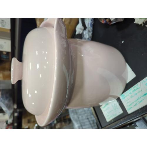 Fermentation Crock Jar Sauerkraut Crock with Glazed Weights 1 Gallon Onggi Kimchi Pot for Fermenting Delicious Kimchi Kombucha & Pickles - Stoneware Fermenting Crock Pickling Fermenter (4L)