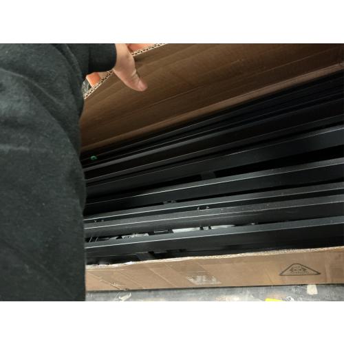 Cal King Box Spring 4 Inch Low Profile, Heavy Duty Metal Box Spring Bed Base with Fabric Cover, Mattress Foundation, Easy Assembly, Noise Free, Black