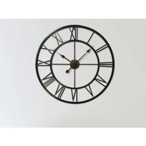 Balliol Iron Wall Clock - Decorative Metal Timepiece for Home & Office