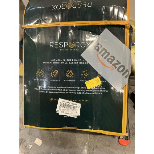 Hanging Woven Wall Basket Set - 7 Unique Handcrafted Seagrass Baskets for Boho, Farmhouse & Rustic Wall Decor, Table Settings & More - Ready to Hang with Nails & Marking Pencil Included