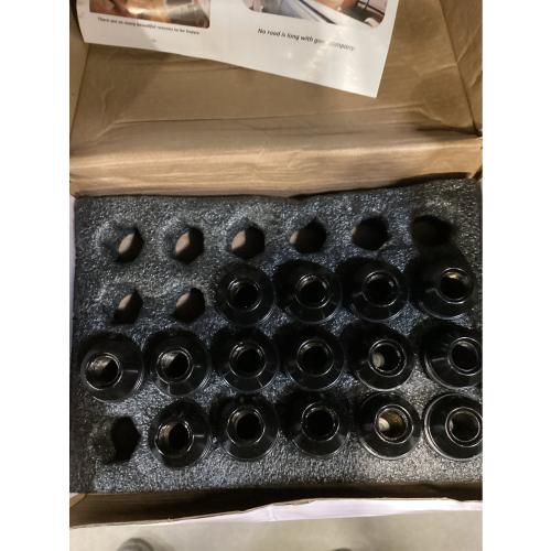 Missing pieces. Kadrick 20pcs M12x1.5 Lug Nuts,One-Piece Solid Chrome, Replacement for 2001-2019 Ford Escape/2012-2018 Focus/2006-2019 Fusion/Lincoln 2015-19 MKC/2012-16 MKZ,Large Acorn Seat，New Model……