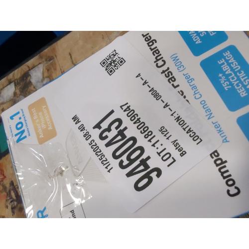 Anker Nano 30W Wall Charger - White