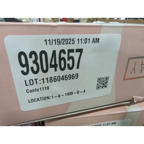 FUN DAY 12.135 x 14.75 9-LED Bathroom Vanity Mirror White