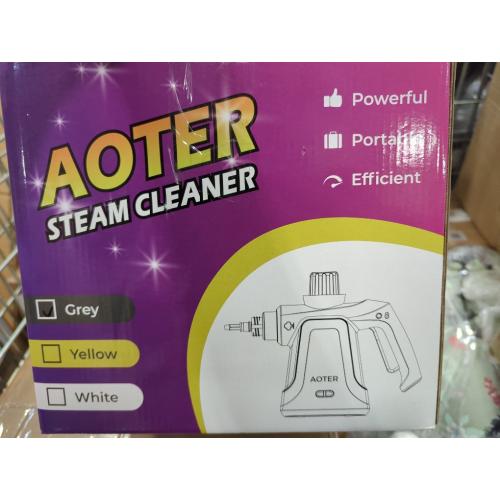 Grey Pressurized Handheld Steam Cleaner, Portable Steam Cleaner Multipurpose for Home, Multi-Surface Steam Cleaner for Tile, Grout, Windows, Bathroom, Kitchen, Car Cleaning, with Accessories