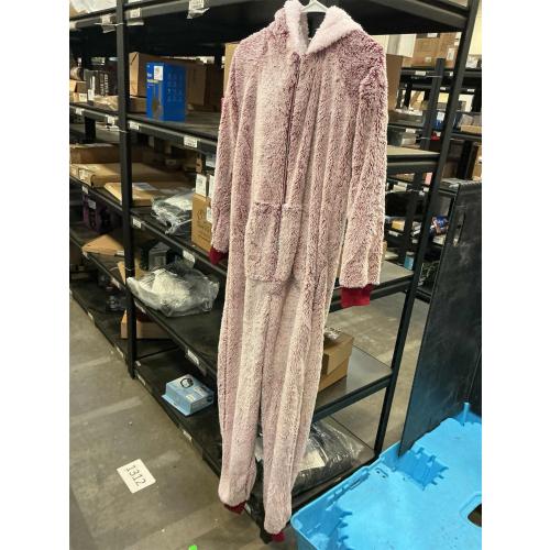 M The Big Softy - Adult Onesie Pajamas for Women, Teddy Fleece Womens Onesie Pajamas, Fuzzy Pajama Onesies for Women, Teens PJs