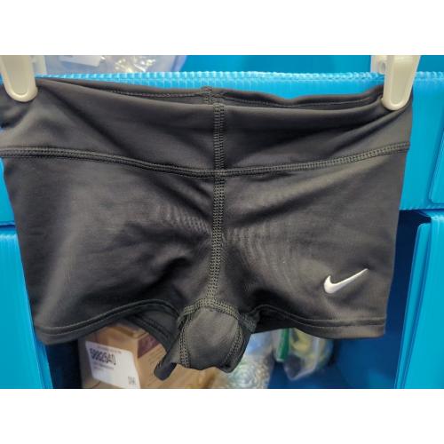 Size S for children's Nike Womens Dri FIT Stock 3'' Compression Shorts