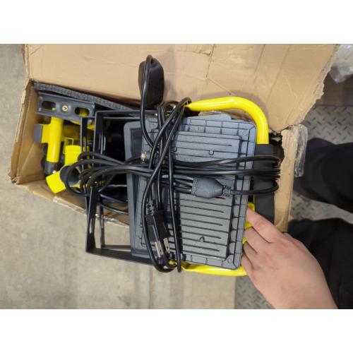 180W 20000 Lumen Dual-Head LED Work Light with Tripod Stand, 4 Brightness Adjustable, IP 65 Waterproof 10 Ft Power Cord