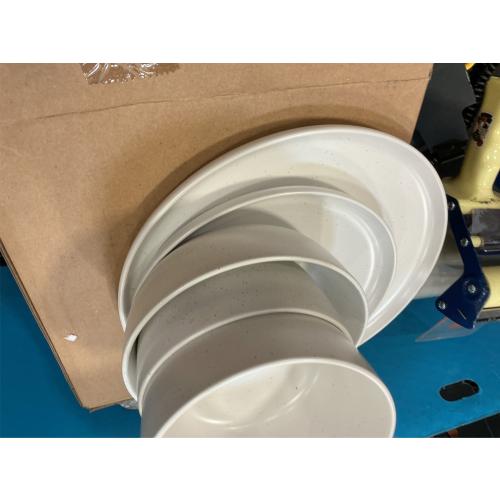 Our Table Landon 16-Piece Dinnerware Set in Sea Salt