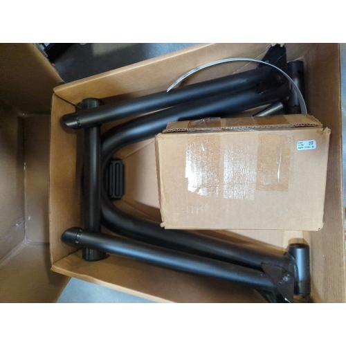 Black Saris Fluid2 Indoor Bike Trainer, Smart Equipped Option, Fits Road and Mountain Bikes, Compatible with Zwift App