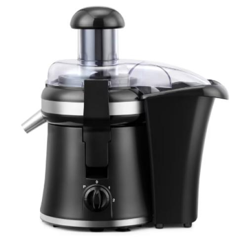 Continental Electric Juicer Extractor with Stainless Steel Strainer and Easy Pour Spout