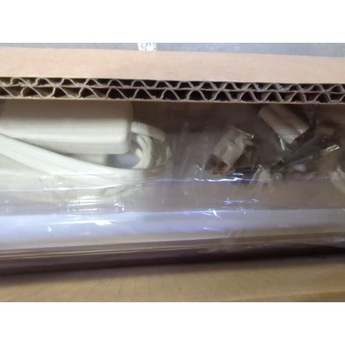 Barrina (6 Pack LED T5 Integrated Single Fixture, 4FT, 2200lm, 6500K Super Bright White, 20W Utility LED Shop Light, Ceiling and Under Cabinet Light, Corded Electric with ON/Off Switch, ETL Listed
