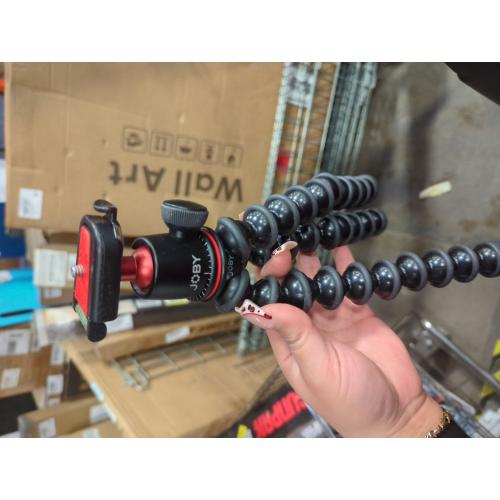 Joby GorillaPod 3K Kit, Compact Stand 3K and Ballhead for Compact Cameras, Tripod Kit, Travel Tripod for Cameras, Holds Devices up to 6.6lbs, JB91507, Made in Italy, Black/Charcoal