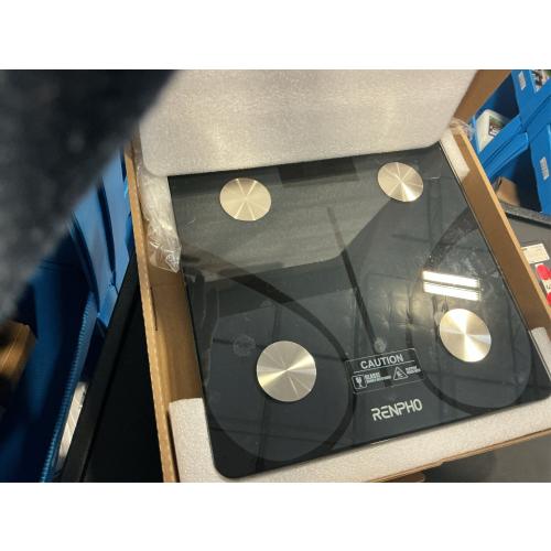 RENPHO Smart Scale for Body Weight, Digital Bathroom Scale BMI Weighing Bluetooth Body Fat Physician Scale, Body Composition Monitor Health Analyzer with Smartphone App, 400 lbs - Elis 1