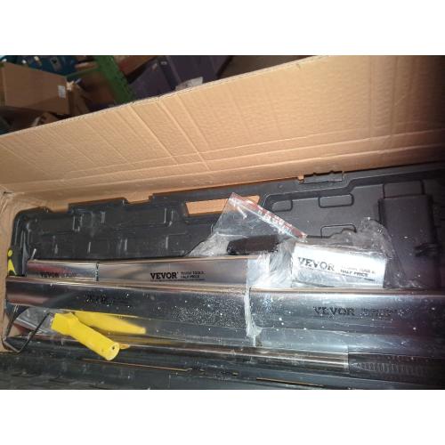 VEVOR Drywall Skimming Blade Set (10/16/24/32/40 inch) with 34-81.6 inch Extension Handle, Professional Stainless Steel Knife for Gyprock, WallBoard, and Plasterboard Skim Coating